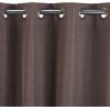 Umbra Nolita 50-Inch by 95-Inch Room-Darkening Drapery Panel, Ivory(Chocolate)