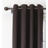Umbra Satina 96-Inch by 50-Inch Drapery Panel, Chocolate