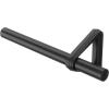 Umbra Trinity Pin-Point Curtain Rod, 42-120 Inch, Steel, No-Drill Installation, Modern Geometric Design, Black