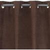 Umbra Valentina 50-Inch by 95-Inch Drapery Panel, Pewter(Chocolate)