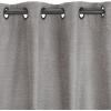 Umbra Valentina 50-Inch by 95-Inch Drapery Panel, Pewter(Pewter)
