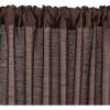 Umbra Camilla 50-Inch by 95-Inch Drapery Panel, White(Chocolate)