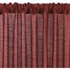 Umbra Camilla 50-Inch by 95-Inch Drapery Panel, White(Cranberry)