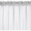 Umbra Camilla 50-Inch by 95-Inch Drapery Panel, White(White)