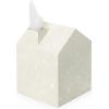 Umbra Casa Tissue Box Cover – Modern House-Shaped Tissue Box Holder for Standard Square Boutique Tissue Boxes, Ocean Plastic, Bathroom & Home Décor, Ocean Sand(Ocean Sand)