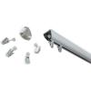 Umbra Glide Track for Window, 60-Inch, Nickel(2.55″W x 62.88″H)