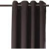 Umbra Satina 96-Inch by 50-Inch Drapery Panel, Chocolate