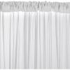 Umbra Sofia 50-Inch by 96-Inch Drapery Panel, White(White)
