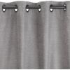 Umbra Valentina 50-Inch by 95-Inch Drapery Panel, Pewter(Pewter)