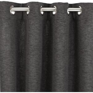 Umbra Manhattan 50-Inch by 95-Inch Drapery Panel, Charcoal(Charcoal)