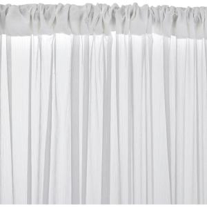 Umbra Sofia 50-Inch by 96-Inch Drapery Panel, White(White)