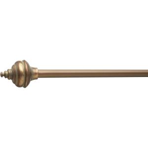 Umbra Trove 28 to 48-Inch Rod, Distressed Gold