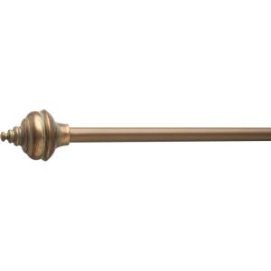 Umbra Trove 48 to 88-Inch Rod, Distressed Gold