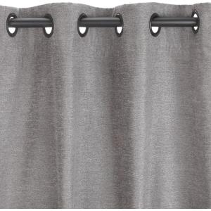 Umbra Valentina 50-Inch by 95-Inch Drapery Panel, Pewter(Pewter)