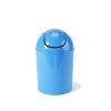 Umbra 1.25 Gallon Mini Waste Can with Removable Swing-Top Lid – Small Garbage Bin for Kitchen, Bathroom, Bedroom, Office – Compact Trash Can Fit Under Tables & Counters – Dark Blue(Sky Blue)