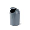 Umbra 1.25 Gallon Mini Waste Can with Removable Swing-Top Lid – Small Garbage Bin for Kitchen, Bathroom, Bedroom, Office – Compact Trash Can Fit Under Tables & Counters – Dark Blue(Slate Blue)