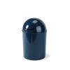 Umbra 1.25 Gallon Mini Waste Can with Removable Swing-Top Lid – Small Garbage Bin for Kitchen, Bathroom, Bedroom, Office – Compact Trash Can Fit Under Tables & Counters – Dark Blue(Dark Blue)