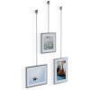 Umbra, Chrome Fotochain, 4×4 and 4×6 Picture Frame and Wall Decor Set for Photos(Chrome)